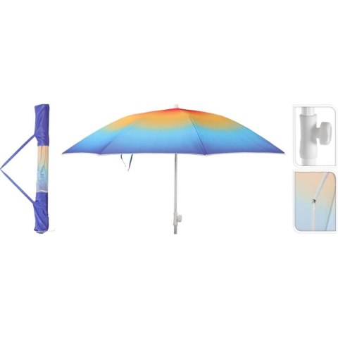 PARASOL PLAŻOWY OGRODOWY MANDALA 180CM RAINBOW PARASOL PLAŻOWY OGRODOWY MANDALA 180CM RAINBOW