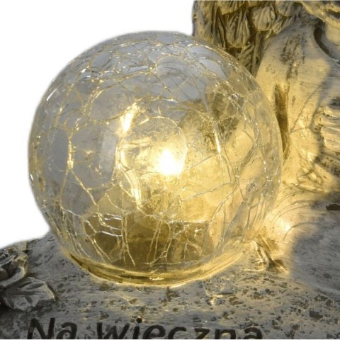 FIGURKA ANIOŁEK ZNICZ NAGROBNY LED NA WIECZNĄ PAMIĄTKĘ FIGURKA ANIOŁEK ZNICZ NAGROBNY LED NA WIECZNĄ PAMIĄTKĘ
