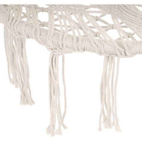 HAMAK AŻUROWY FOTEL WISZĄCY BOCIANIE GNIAZDO 80x60CM BIAŁY NEW STYL HAMAK AŻUROWY FOTEL WISZĄCY BOCIANIE GNIAZDO 80x60CM BIAŁY NEW STYL