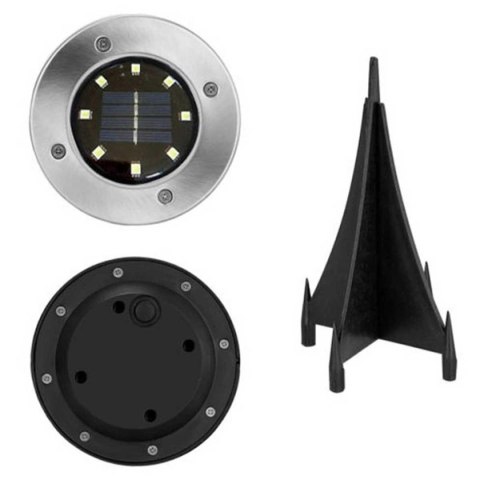 LAMPA SOLARNA 8 LED SMD DO WBICIA W PODŁOŻE KPL.4SZT LAMPA SOLARNA 8 LED SMD DO WBICIA W PODŁOŻE KPL.4SZT