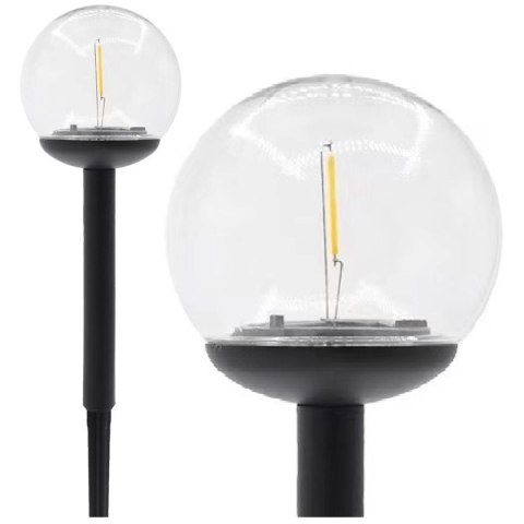 LAMPA SOLARNA KULA OZDOBNA 10X34.5CM LAMPA SOLARNA KULA OZDOBNA 10X34.5CM