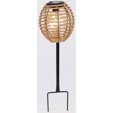 LAMPA SOLARNA KULA RATTAN NATURALNY PROGARDEN LAMPA SOLARNA KULA RATTAN NATURALNY PROGARDEN