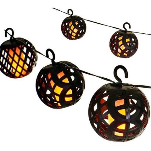 LAMPA SOLARNA KULE OGNIOWE 7CM 5SZT LAMPA SOLARNA KULE OGNIOWE 7CM 5SZT