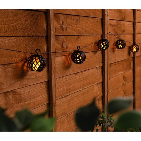 LAMPA SOLARNA KULE OGNIOWE 7CM 5SZT LAMPA SOLARNA KULE OGNIOWE 7CM 5SZT