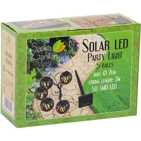 LAMPA SOLARNA KULE OGNIOWE 7CM 5SZT LAMPA SOLARNA KULE OGNIOWE 7CM 5SZT