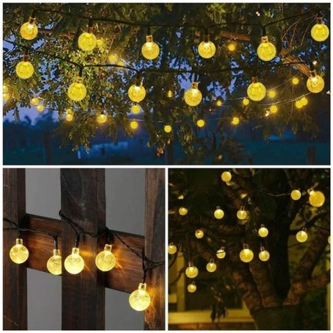 LAMPA SOLARNA OGRODOWA GIRLANDA ŁAŃCUCH SOLARNY 4,9M 40LED CIEPŁY BIAŁY LAMPA SOLARNA OGRODOWA GIRLANDA ŁAŃCUCH SOLARNY 4,9M 40LED CIEPŁY BIAŁY