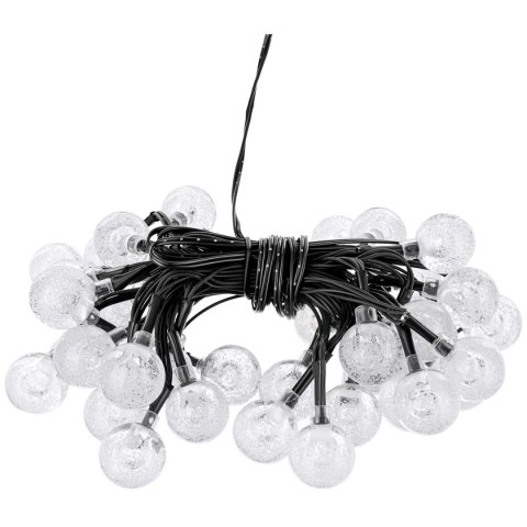 LAMPA SOLARNA OGRODOWA GIRLANDA ŁAŃCUCH SOLARNY 4,9M 40LED CIEPŁY BIAŁY LAMPA SOLARNA OGRODOWA GIRLANDA ŁAŃCUCH SOLARNY 4,9M 40LED CIEPŁY BIAŁY