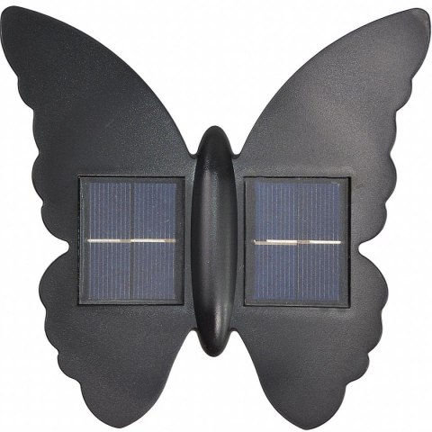 LAMPA SOLARNA ŚCIENNA MOTYL 2LED LAMPA SOLARNA ŚCIENNA MOTYL 2LED