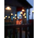 LAMPA SOLARNA TAŃCZĄCE NA WIETRZE KULECZKI BIAŁE 6 LED 72CM
