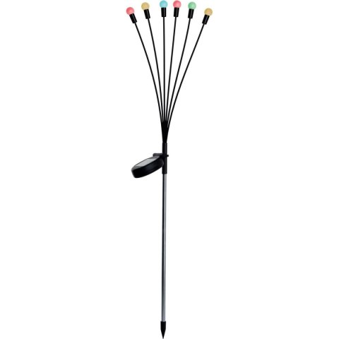LAMPA SOLARNA TAŃCZĄCE NA WIETRZE KULECZKI KOLOROWE 6 LED 72CM LAMPA SOLARNA TAŃCZĄCE NA WIETRZE KULECZKI KOLOROWE 6 LED 72CM