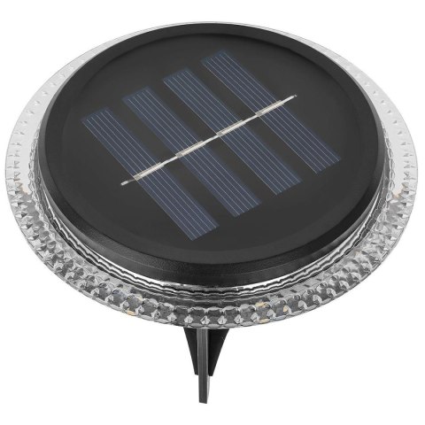 LAMPY SOLARNE DYSKOWE DO WBICIA W GRUNT LUB MONTAŻU NA ŚCIANIE 2SZT LAMPY SOLARNE DYSKOWE DO WBICIA W GRUNT LUB MONTAŻU NA ŚCIANIE 2SZT