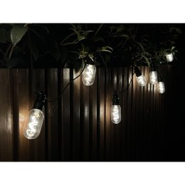 PARTY LIGHT GIRLANDA ZEWNĘTRZNA 12 ŻARÓWEK 12LED SPIRALNYCH 6,3M 230V