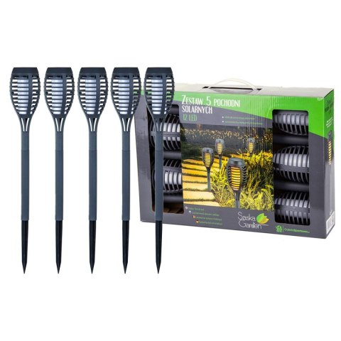 POCHODNIA LAMPA SOLARNA TAŃCZĄCE PŁOMYKI 12 LED SMD 7,5x7,5x46,5CM KPL 5SZT POCHODNIA LAMPA SOLARNA TAŃCZĄCE PŁOMYKI 12 LED SMD 7,5x7,5x46,5CM KPL 5SZT