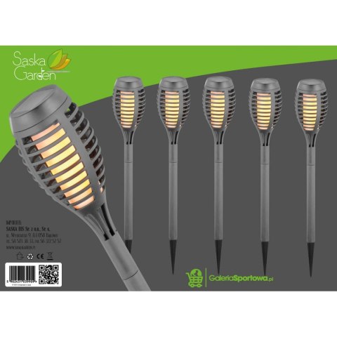 POCHODNIA LAMPA SOLARNA TAŃCZĄCE PŁOMYKI 12 LED SMD 7,5x7,5x46,5CM KPL 5SZT POCHODNIA LAMPA SOLARNA TAŃCZĄCE PŁOMYKI 12 LED SMD 7,5x7,5x46,5CM KPL 5SZT
