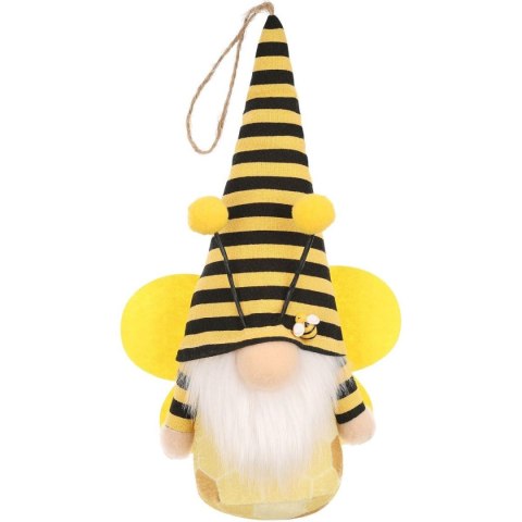 SKRZAT GNOM PSZCZÓŁKA ŻÓŁTA 20CM ZAWIESZKA DEKORACJA WIOSENNA SKRZAT GNOM PSZCZÓŁKA ŻÓŁTA 20CM ZAWIESZKA DEKORACJA WIOSENNA