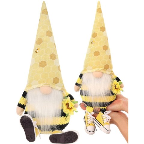 SKRZAT GNOM SIEDZĄCY TRUTEŃ 35+6CM W TRAMPKACH DEKORACJA WIOSENNA SKRZAT GNOM SIEDZĄCY TRUTEŃ 35+6CM W TRAMPKACH DEKORACJA WIOSENNA