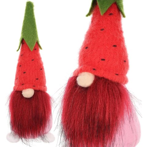 SKRZAT GNOM TRUSKAWKA 20CM DEKORACJA WIOSENNA BOY SKRZAT GNOM TRUSKAWKA 20CM DEKORACJA WIOSENNA BOY