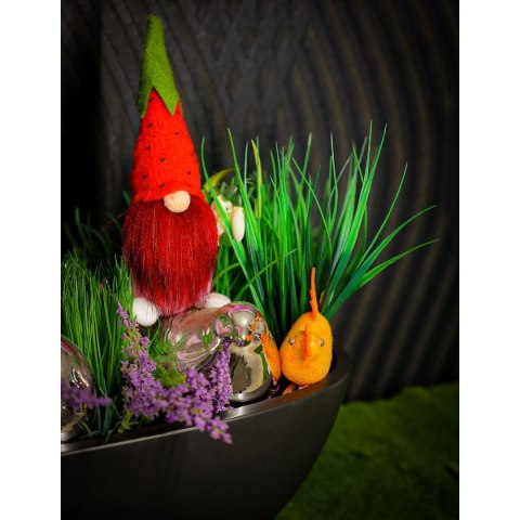 SKRZAT GNOM TRUSKAWKA 20CM DEKORACJA WIOSENNA BOY SKRZAT GNOM TRUSKAWKA 20CM DEKORACJA WIOSENNA BOY