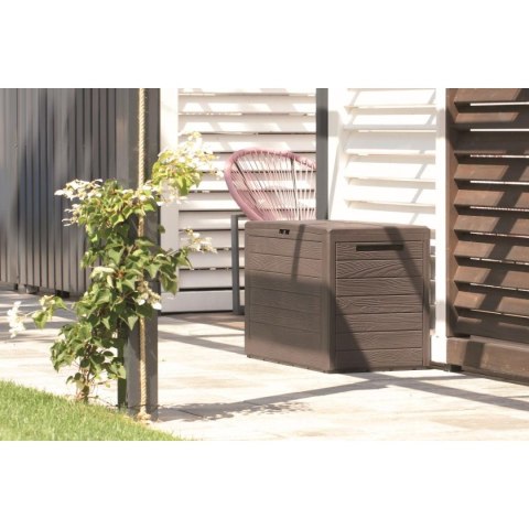 SKRZYNIA OGRODOWA 140L ANTRACYT WOODEBOX SKRZYNIA OGRODOWA 140L ANTRACYT WOODEBOX