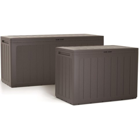 SKRZYNIA OGRODOWA 190L ANTRACYT WOODEBOX SKRZYNIA OGRODOWA 190L ANTRACYT WOODEBOX