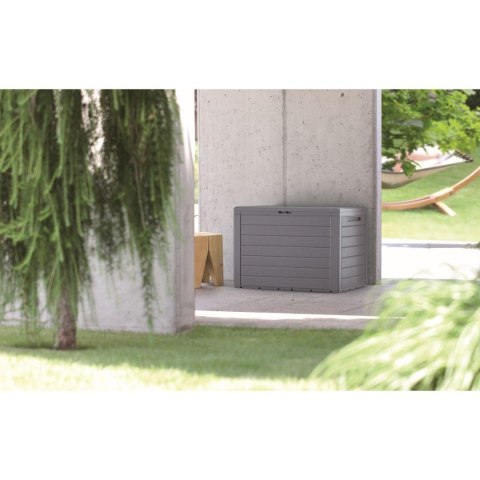 SKRZYNIA OGRODOWA 190L ANTRACYT WOODEBOX SKRZYNIA OGRODOWA 190L ANTRACYT WOODEBOX