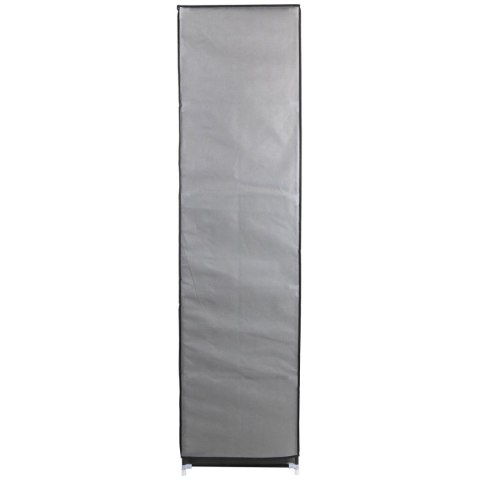 SZAFA TEKSTYLNA GARDEROBA 175x133x43CM CIEMNO-SZARA 28873 SZAFA TEKSTYLNA GARDEROBA 175x133x43CM CIEMNO-SZARA 28873
