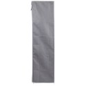 SZAFA TEKSTYLNA GARDEROBA 90x45x170CM CIEMNO-SZARA 8811