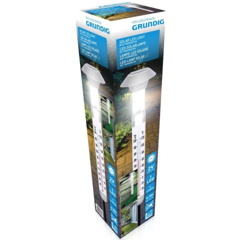 TERMOMETR SOLARNY Z OŚWIETLENIEM LED WYS 97CM GRUNDIG TERMOMETR SOLARNY Z OŚWIETLENIEM LED WYS 97CM GRUNDIG