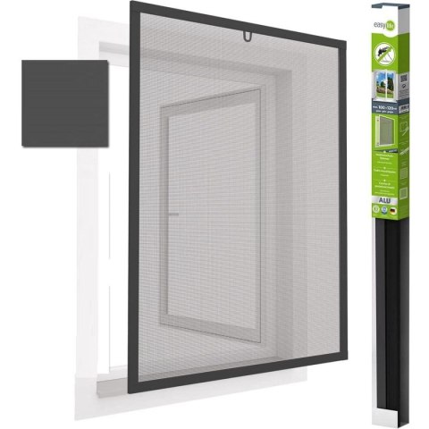 MOSKITIERA OKNO ALU 100X120 ANTRACYT MOSKITIERA OKNO ALU 100X120 ANTRACYT