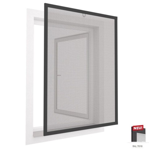 MOSKITIERA OKNO ALU 100X120 ANTRACYT MOSKITIERA OKNO ALU 100X120 ANTRACYT