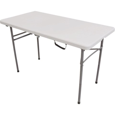 STÓŁ CATERINGOWY SKŁADANY W WALIZKĘ 120x60CM 100KG BIAŁY STÓŁ CATERINGOWY SKŁADANY W WALIZKĘ 120x60CM 100KG BIAŁY