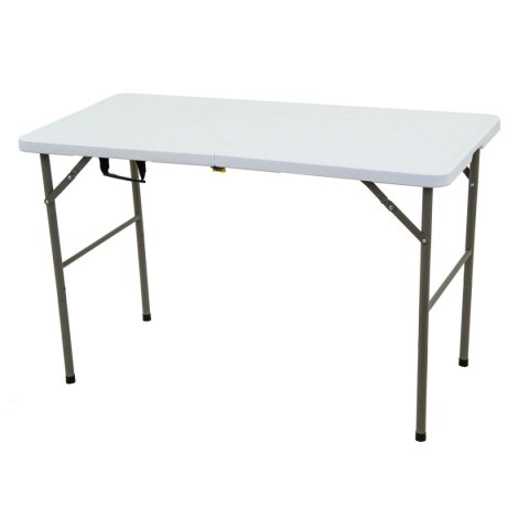 STÓŁ CATERINGOWY SKŁADANY W WALIZKĘ 120x60CM 100KG BIAŁY STÓŁ CATERINGOWY SKŁADANY W WALIZKĘ 120x60CM 100KG BIAŁY