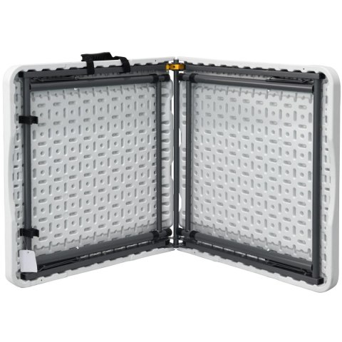 STÓŁ CATERINGOWY SKŁADANY W WALIZKĘ 120x60CM 100KG BIAŁY STÓŁ CATERINGOWY SKŁADANY W WALIZKĘ 120x60CM 100KG BIAŁY