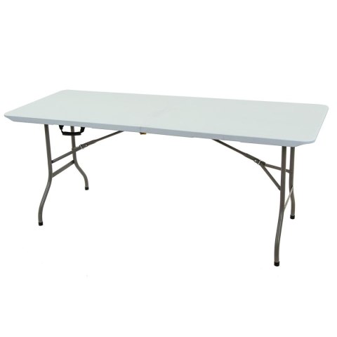 STÓŁ CATERINGOWY SKŁADANY W WALIZKĘ 180x70CM MAX.100KG BIAŁY STÓŁ CATERINGOWY SKŁADANY W WALIZKĘ 180x70CM MAX.100KG BIAŁY
