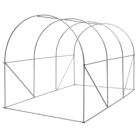 SZKLARNIA TUNEL OGRODOWY 200X300X200CM PE KONTRUKCJA STAL ZIELONA SZKLARNIA TUNEL OGRODOWY 200X300X200CM PE KONTRUKCJA STAL ZIELONA