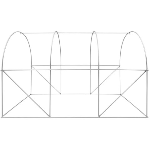 SZKLARNIA TUNEL OGRODOWY 200X300X200CM PE KONTRUKCJA STAL ZIELONA SZKLARNIA TUNEL OGRODOWY 200X300X200CM PE KONTRUKCJA STAL ZIELONA