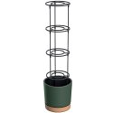 DONICZKA DO SADZENIA POMIDORÓW Z DRABINKĄ POJEMNOŚCI 35L HOME GROWER ZIELONA PINIA