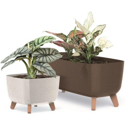 DONICZKA GRACIA SQUARE ECO WOOD 39x39CM KAWA DONICZKA GRACIA SQUARE ECO WOOD 39x39CM KAWA