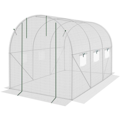 FOLIA POSZYCIE COVER NA TUNEL OGRODOWY SZKLARNIĘ 200x300x200CM BIAŁA FOLIA POSZYCIE COVER NA TUNEL OGRODOWY SZKLARNIĘ 200x300x200CM BIAŁA