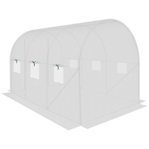 FOLIA POSZYCIE COVER NA TUNEL OGRODOWY SZKLARNIĘ 200x300x200CM BIAŁA FOLIA POSZYCIE COVER NA TUNEL OGRODOWY SZKLARNIĘ 200x300x200CM BIAŁA
