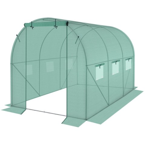 FOLIA POSZYCIE COVER NA TUNEL OGRODOWY SZKLARNIĘ 200x300x200CM ZIELONA FOLIA POSZYCIE COVER NA TUNEL OGRODOWY SZKLARNIĘ 200x300x200CM ZIELONA
