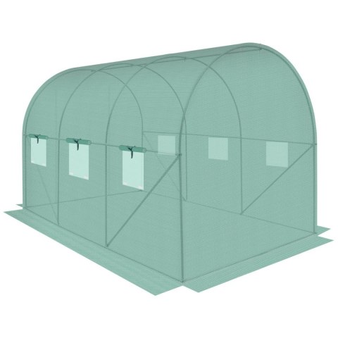 FOLIA POSZYCIE COVER NA TUNEL OGRODOWY SZKLARNIĘ 200x300x200CM ZIELONA FOLIA POSZYCIE COVER NA TUNEL OGRODOWY SZKLARNIĘ 200x300x200CM ZIELONA