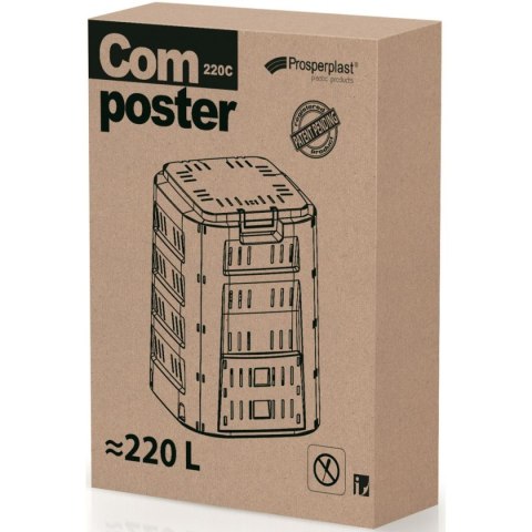 KOMPOSTOWNIK OGRODOWY COMPOGREEN 220L PROSPERPLAST KOMPOSTOWNIK OGRODOWY COMPOGREEN 220L PROSPERPLAST