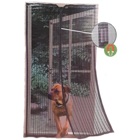 MOSKITIERA DRZWIOWA LAMELOWA 100X210 CM Z ZAMKNIĘCIEM NA MAGNES MOSKITIERA DRZWIOWA LAMELOWA 100X210 CM Z ZAMKNIĘCIEM NA MAGNES