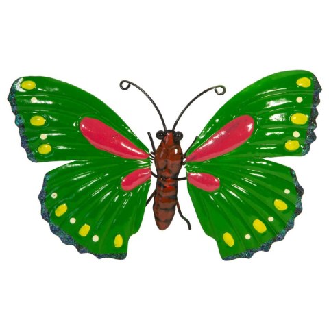 MOTYL DEKORACYJNY 26CM ZIELONY MOTYL DEKORACYJNY 26CM ZIELONY