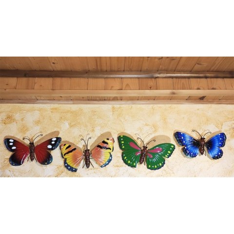 MOTYL DEKORACYJNY 26CM ZIELONY MOTYL DEKORACYJNY 26CM ZIELONY