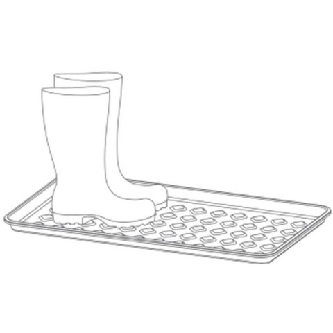 OCIEKACZ PODSTAWKA POD BUTY DRY PAD CZARNY PROSPERPLAST OCIEKACZ PODSTAWKA POD BUTY DRY PAD CZARNY PROSPERPLAST