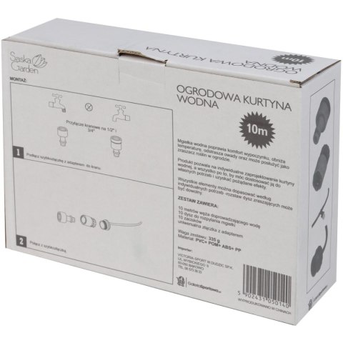 OGRODOWA KURTYNA WODNA 10M GŁOWICE PVC OGRODOWA KURTYNA WODNA 10M GŁOWICE PVC
