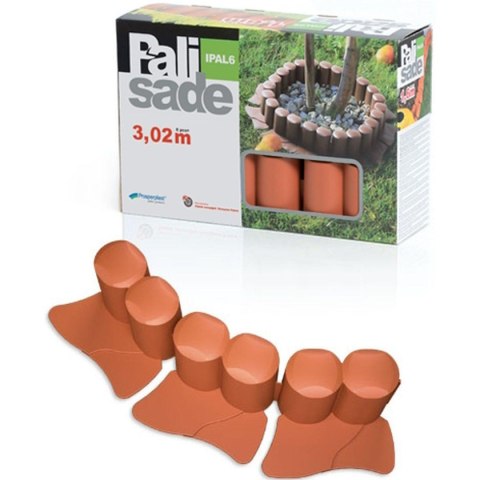 PALISADA OGRODOWA OBRZEŻE TRAWNIKOWE 302CM IPAL 6 TERAKOTA PALISADA OGRODOWA OBRZEŻE TRAWNIKOWE 302CM IPAL 6 TERAKOTA