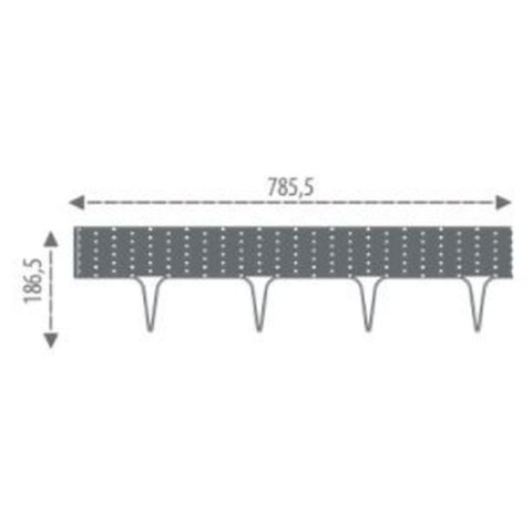 PALISADA OGRODOWA OBRZEŻE TRAWNIKOWE BORDER WIKLINA 390CM SZARY KAMIEŃ PALISADA OGRODOWA OBRZEŻE TRAWNIKOWE BORDER WIKLINA 390CM SZARY KAMIEŃ